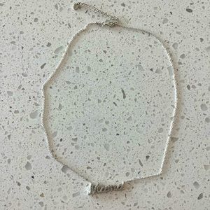 Silver Mama Necklace
